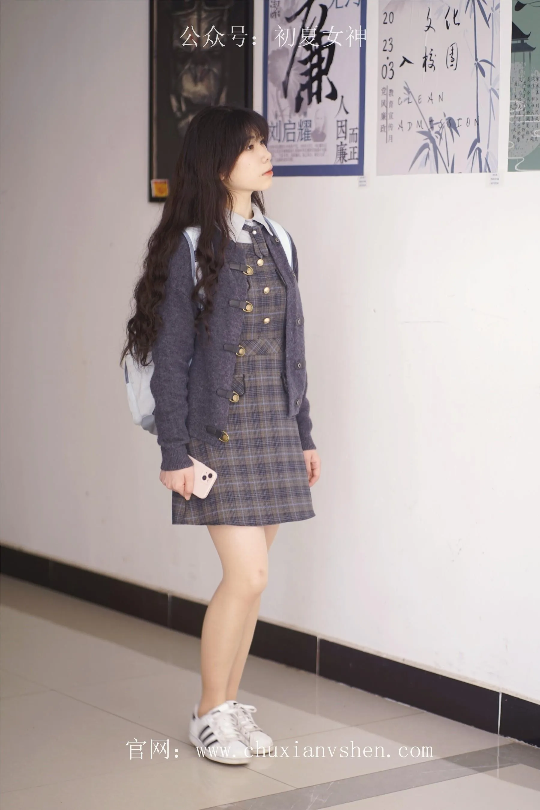 初夏女神 NO.068 欢欢 新晋学妹-校园游览 [158P]插图7